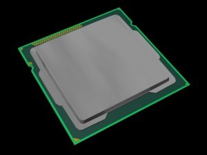 cpu 3D-Modell