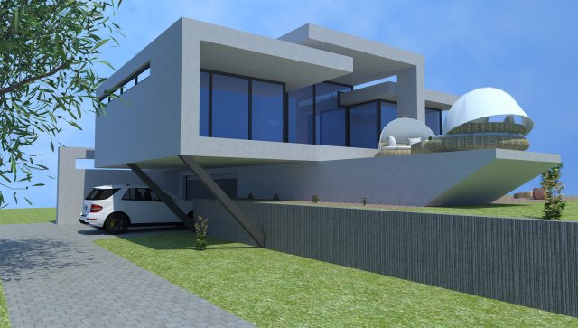 beach villa miami Modelo 3D .c4d .max .obj .3ds .fbx .stl .blend 