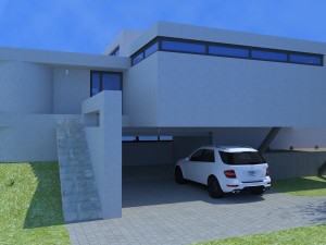 beach villa miami Modelo 3D