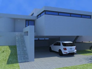 beach villa miami 3D Model