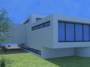 beach villa miami 3D Model