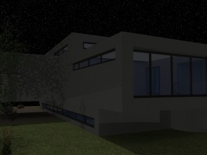 beach villa miami Modelo 3D