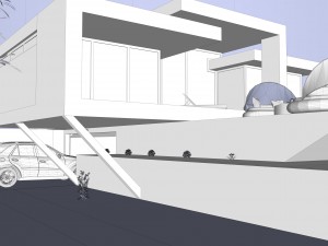 beach villa miami Modelo 3D