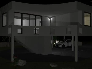 beach villa palm bay 3D Model
