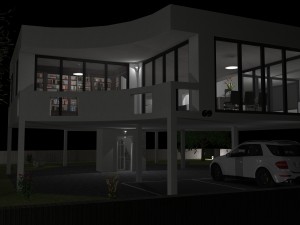 beach villa palm bay 3D Модель