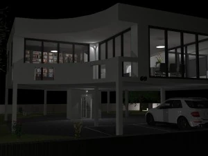 beach villa palm bay 3D Model