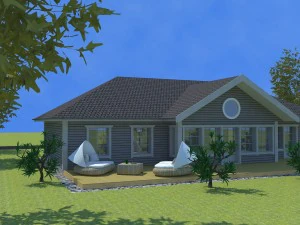 casa sjholmen Modelo 3D