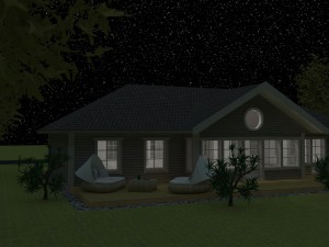 house sjholmen 3D मॉडल