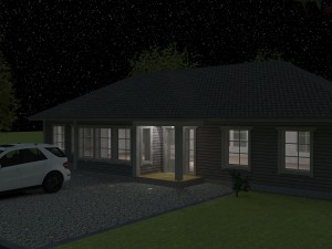 house sjholmen 3D मॉडल