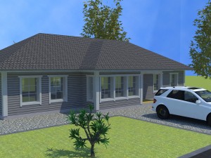 house sjholmen 3D मॉडल