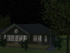 house sjholmen 3D मॉडल
