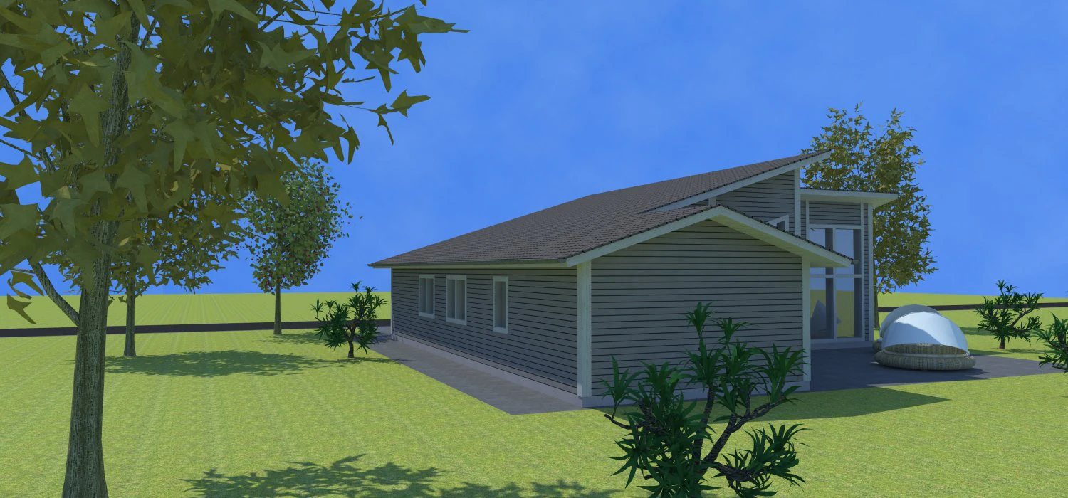 house larvik 3D Model .c4d .max .obj .3ds .fbx .stl .blend 