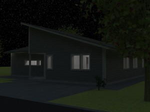 house larvik Modelo 3D