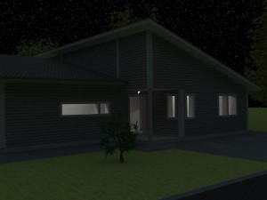 house larvik Modelo 3D