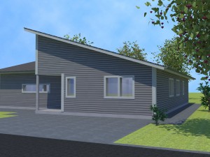 house larvik Modelo 3D