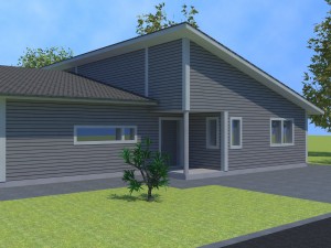 house larvik Modelo 3D