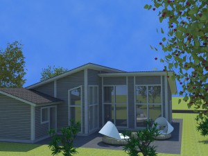 house larvik Modelo 3D