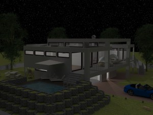 san diego villa 3D Модель