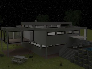san diego villa 3D Модель