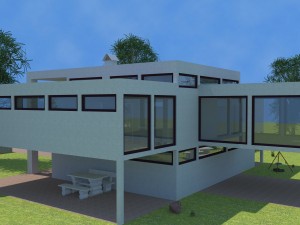 san diego villa 3D Модель