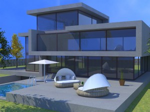 siesta key villa Model 3D