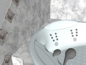 luxury bathroom 3D Model