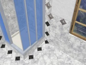 luxury bathroom 3D Model