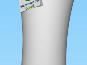 white beer mug 3D Model