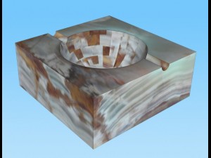 ashtray Model 3D