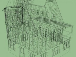 old german house 3D Model