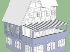 old german house 3D Model
