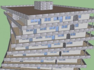 twistedtower 3Dモデル