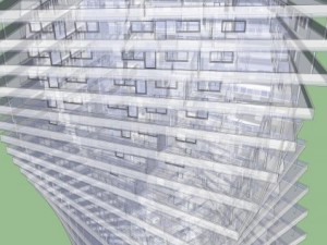 twistedtower 3Dモデル