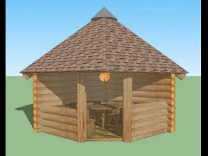 garden sheds 3D Model