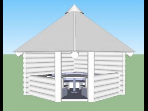 garden sheds 3Dモデル
