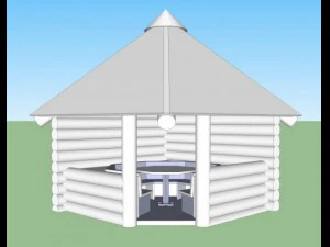 garden sheds 3D Model