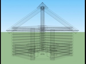 garden sheds 3Dモデル