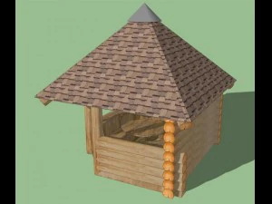 garden sheds 3D Model