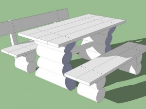 garden set 3D Model