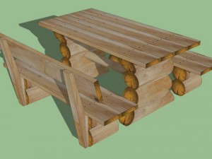 garden set 3D Model