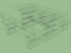 garden set 3D Model