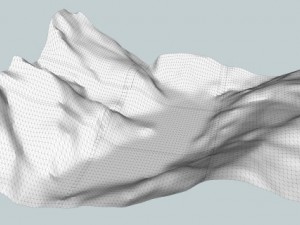 lake molveno italy 3D Model