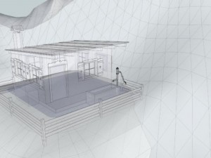 mountain hut 3D Model