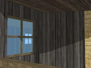 log cabin 3D Model