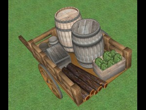market barrow 3D Модель