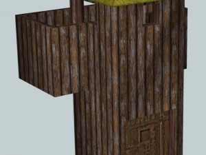 watchtower Model 3D