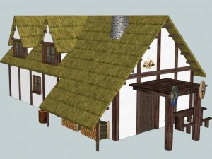 príncipe sentado Modelo 3D