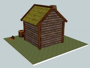 hut 3D-Modell