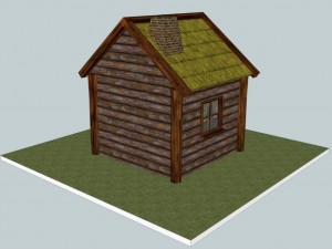 hut 3D-Modell
