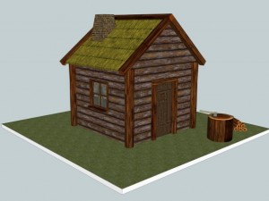 hut 3D-Modell